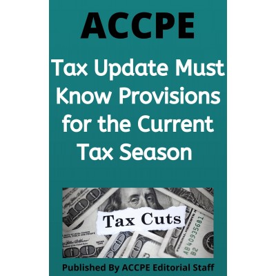 Tax Update Must Know Provisions 2022